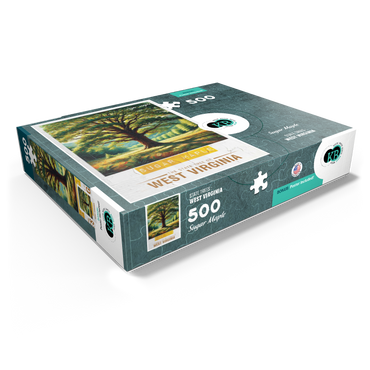 State Trees Series: West Virginia, Sugar Maple Tree 500 Jigsaw Puzzle box view1
