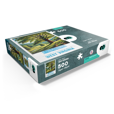 State Trees Series: West Virginia, Sugar Maple 500 Jigsaw Puzzle box view1