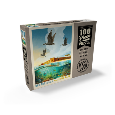 Dry Tortugas National Park: Reef View 100 Jigsaw Puzzle box view2