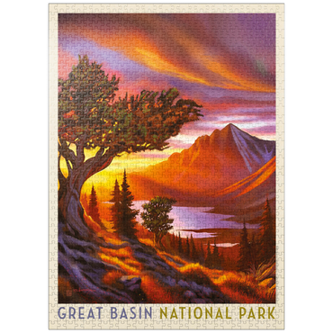 puzzleplate Great Basin National Park: Bristlecone Sunrise 1000 Jigsaw Puzzle