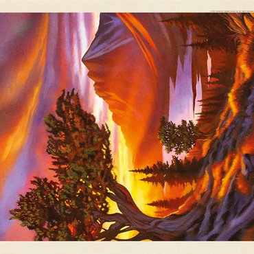 Great Basin National Park: Bristlecone Sunrise 1000 Jigsaw Puzzle 3D Modell