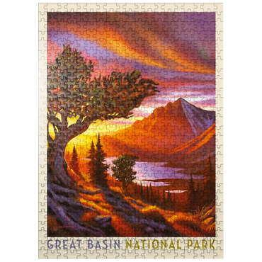 puzzleplate Great Basin National Park: Bristlecone Sunrise 500 Jigsaw Puzzle