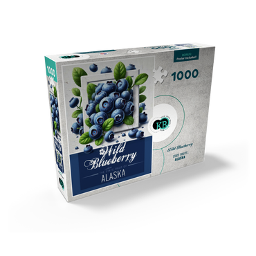 Colorful Fruits: Alaska, Wild Blueberry -State Fruits Series 1000 Jigsaw Puzzle box view2