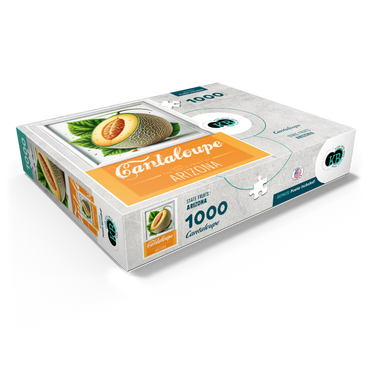 Colorful Fruits: Arizona, Cantaloupe -State Fruits Series 1000 Jigsaw Puzzle box view1
