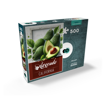 Colorful Fruits: California, Avocado -State Fruits Series 500 Jigsaw Puzzle box view2