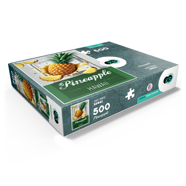 Colorful Fruits: Hawaii, Pineapple -State Fruits Series 500 Jigsaw Puzzle box view1