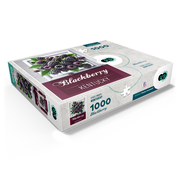 Colorful Fruits: Kentucky, Blackberry -State Fruits Series 1000 Jigsaw Puzzle box view1