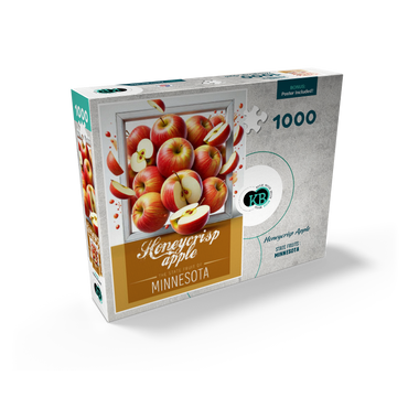 Colorful Fruits: Minnesota, Honeycrisp Apple -State Fruits Series 1000 Jigsaw Puzzle box view2
