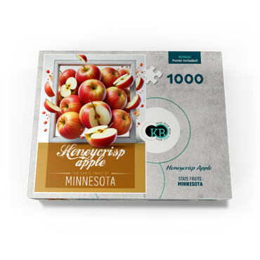 Colorful Fruits: Minnesota, Honeycrisp Apple -State Fruits Series 1000 Jigsaw Puzzle box view3