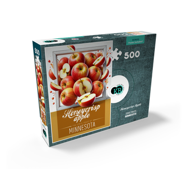 Colorful Fruits: Minnesota, Honeycrisp Apple -State Fruits Series 500 Jigsaw Puzzle box view2