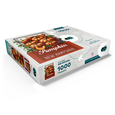 Colorful Fruits: New Hampshire, Pumpkin -State Fruits Series 1000 Jigsaw Puzzle box view1
