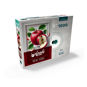 Colorful Fruits: New York, Apple -State Fruits Series 1000 Jigsaw Puzzle box view2