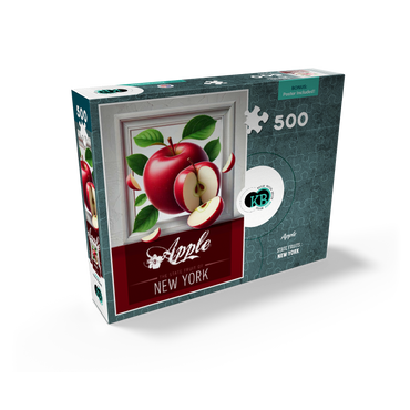 Colorful Fruits: New York, Apple -State Fruits Series 500 Jigsaw Puzzle box view2
