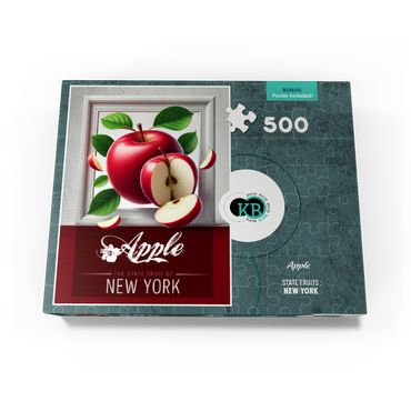 Colorful Fruits: New York, Apple -State Fruits Series 500 Jigsaw Puzzle box view3