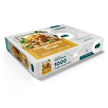 Colorful Fruits: North Carolina, Scuppernong Grape -State Fruits Series 1000 Jigsaw Puzzle box view1