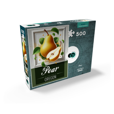 Colorful Fruits: Oregon, Pear -State Fruits Series 500 Jigsaw Puzzle box view2