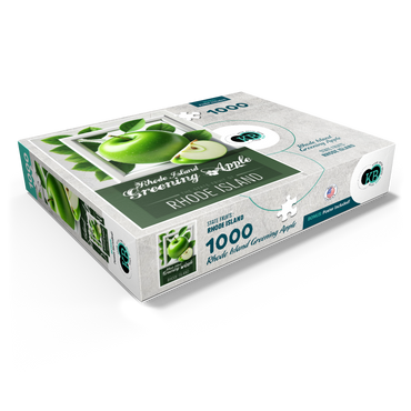 Colorful Fruits: Rhode Island, Greening Apple -State Fruits Series 1000 Jigsaw Puzzle box view1