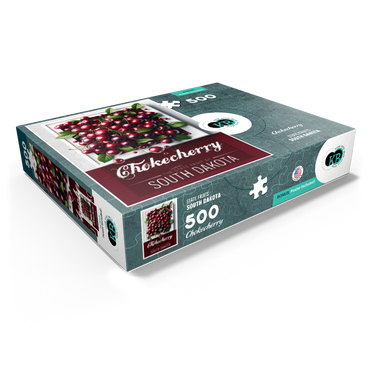 Colorful Fruits: South Dakota, Chokecherry -State Fruits Series 500 Jigsaw Puzzle box view1