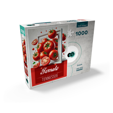 Colorful Fruits: Tennessee, Tomato -State Fruits Series 1000 Jigsaw Puzzle box view2