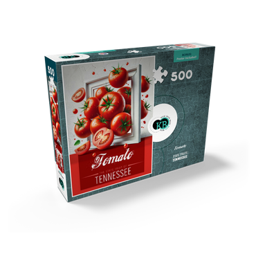 Colorful Fruits: Tennessee, Tomato -State Fruits Series 500 Jigsaw Puzzle box view2