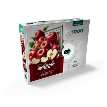 Colorful Fruits: Vermont, Apple -State Fruits Series 1000 Jigsaw Puzzle box view2