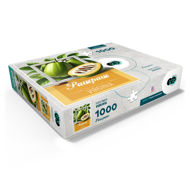 Colorful Fruits: Virginia, Pawpaw -State Fruits Series 1000 Jigsaw Puzzle box view1