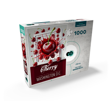 Colorful Fruits: Washington D.C., Cherry -State Fruits Series 1000 Jigsaw Puzzle box view2