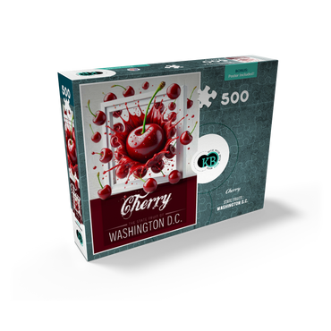 Colorful Fruits: Washington D.C., Cherry -State Fruits Series 500 Jigsaw Puzzle box view2