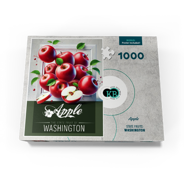 Colorful Fruits: Washington, Apple -State Fruits Series 1000 Jigsaw Puzzle box view3