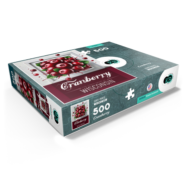 Colorful Fruits: Wisconsin, Cranberry -State Fruits Series 500 Jigsaw Puzzle box view1