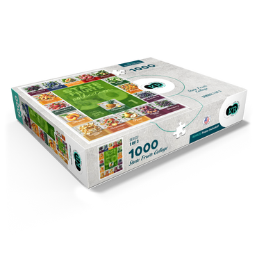 Collage: State Fruits Series, Part 1 of 3 1000 Jigsaw Puzzle box view1