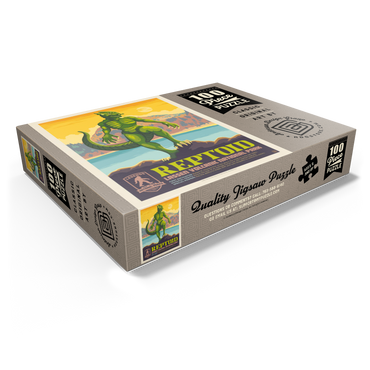Legends Of The National Parks: Lassen Volcanic's Reptoid 100 Jigsaw Puzzle box view1