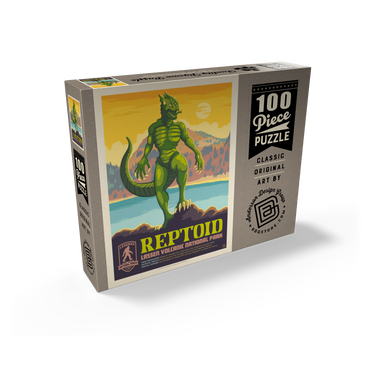 Legends Of The National Parks: Lassen Volcanic's Reptoid 100 Jigsaw Puzzle box view2