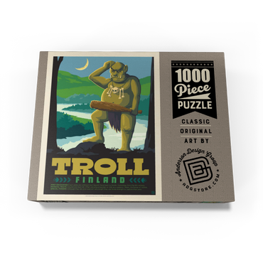 Mythical Creatures: Troll (Finland) 1000 Jigsaw Puzzle box view3