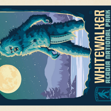 Legends Of The National Parks: Acadia's White Walker 100 Jigsaw Puzzle 3D Modell