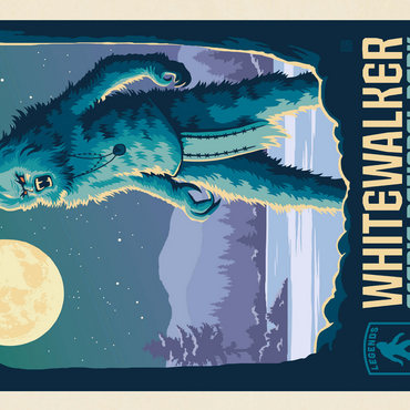 Legends Of The National Parks: Acadia's White Walker 500 Jigsaw Puzzle 3D Modell