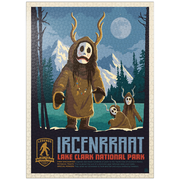puzzleplate Legends Of The National Parks: Lake Clark's Ircenrraat 1000 Jigsaw Puzzle