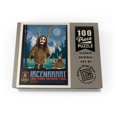 Legends Of The National Parks: Lake Clark's Ircenrraat 100 Jigsaw Puzzle box view3