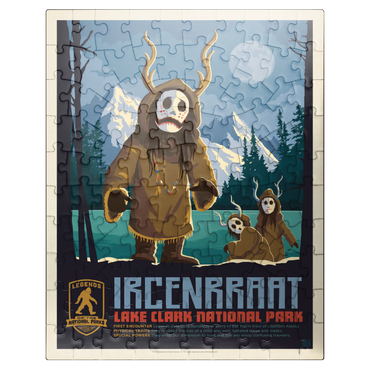 puzzleplate Legends Of The National Parks: Lake Clark's Ircenrraat 100 Jigsaw Puzzle