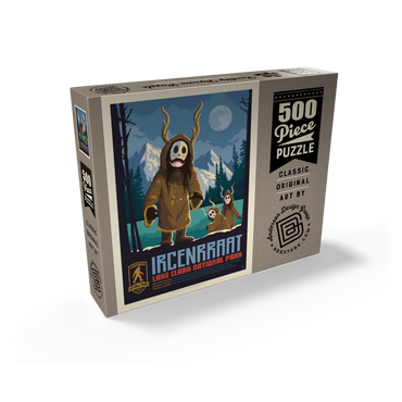 Legends Of The National Parks: Lake Clark's Ircenrraat 500 Jigsaw Puzzle box view2