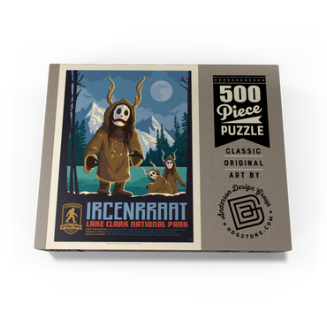 Legends Of The National Parks: Lake Clark's Ircenrraat 500 Jigsaw Puzzle box view3