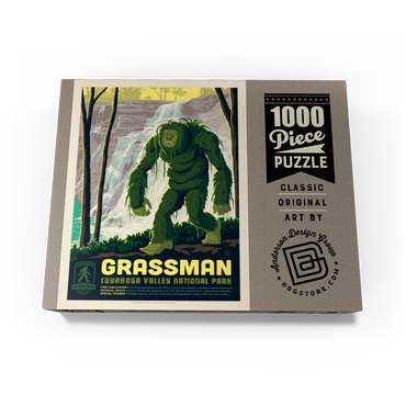 Legends Of The National Parks: Cuyahoga Valley's Grassman 1000 Jigsaw Puzzle box view3