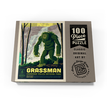 Legends Of The National Parks: Cuyahoga Valley's Grassman 100 Jigsaw Puzzle box view3