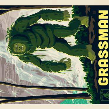 Legends Of The National Parks: Cuyahoga Valley's Grassman 500 Jigsaw Puzzle 3D Modell