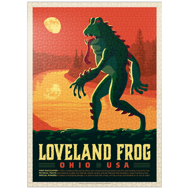 puzzleplate Mythical Creatures: Loveland Frog 1000 Jigsaw Puzzle