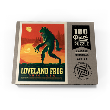 Mythical Creatures: Loveland Frog 100 Jigsaw Puzzle box view3