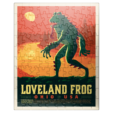 puzzleplate Mythical Creatures: Loveland Frog 100 Jigsaw Puzzle