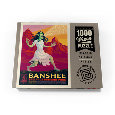 Legends Of The National Parks: Badland's Banshee 1000 Jigsaw Puzzle box view3