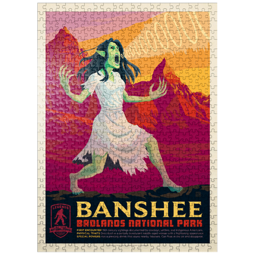puzzleplate Legends Of The National Parks: Badland's Banshee 500 Jigsaw Puzzle
