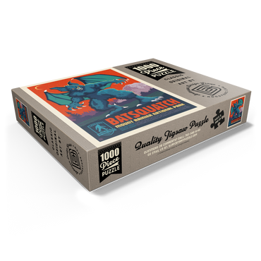 Legends Of The National Parks: Mt Rainier's Batsquatch 1000 Jigsaw Puzzle box view1